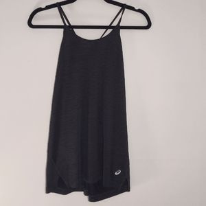 NWOT Grey/Black Asics Racerback Tank top Women's Medium